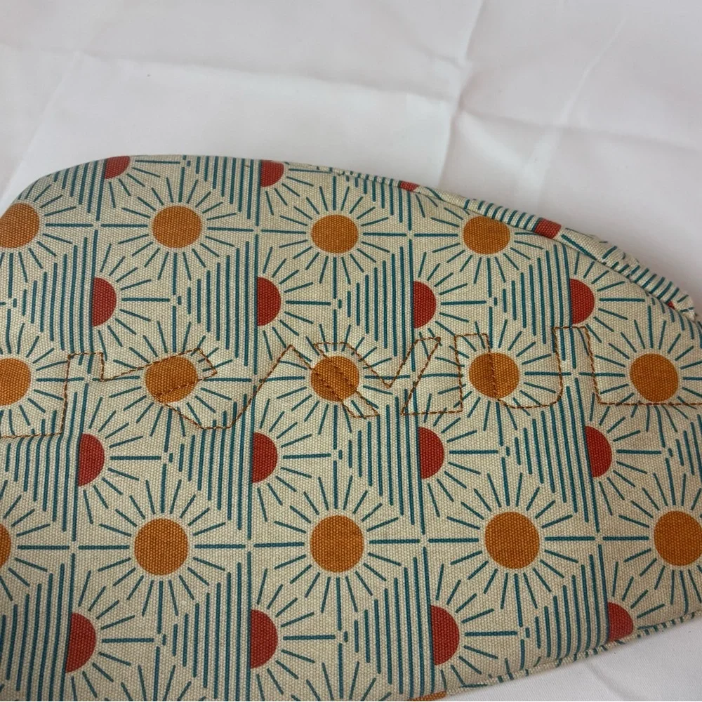 Kavu Mini Rope Sling Bag Sunsets Forever Print Unisex Shoulder Canvas - Picture 3 of 8